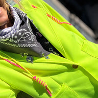 crush neon | casaco hoodie