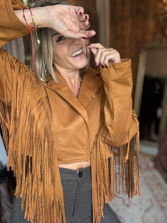 Cowgirl | Casaco franjas