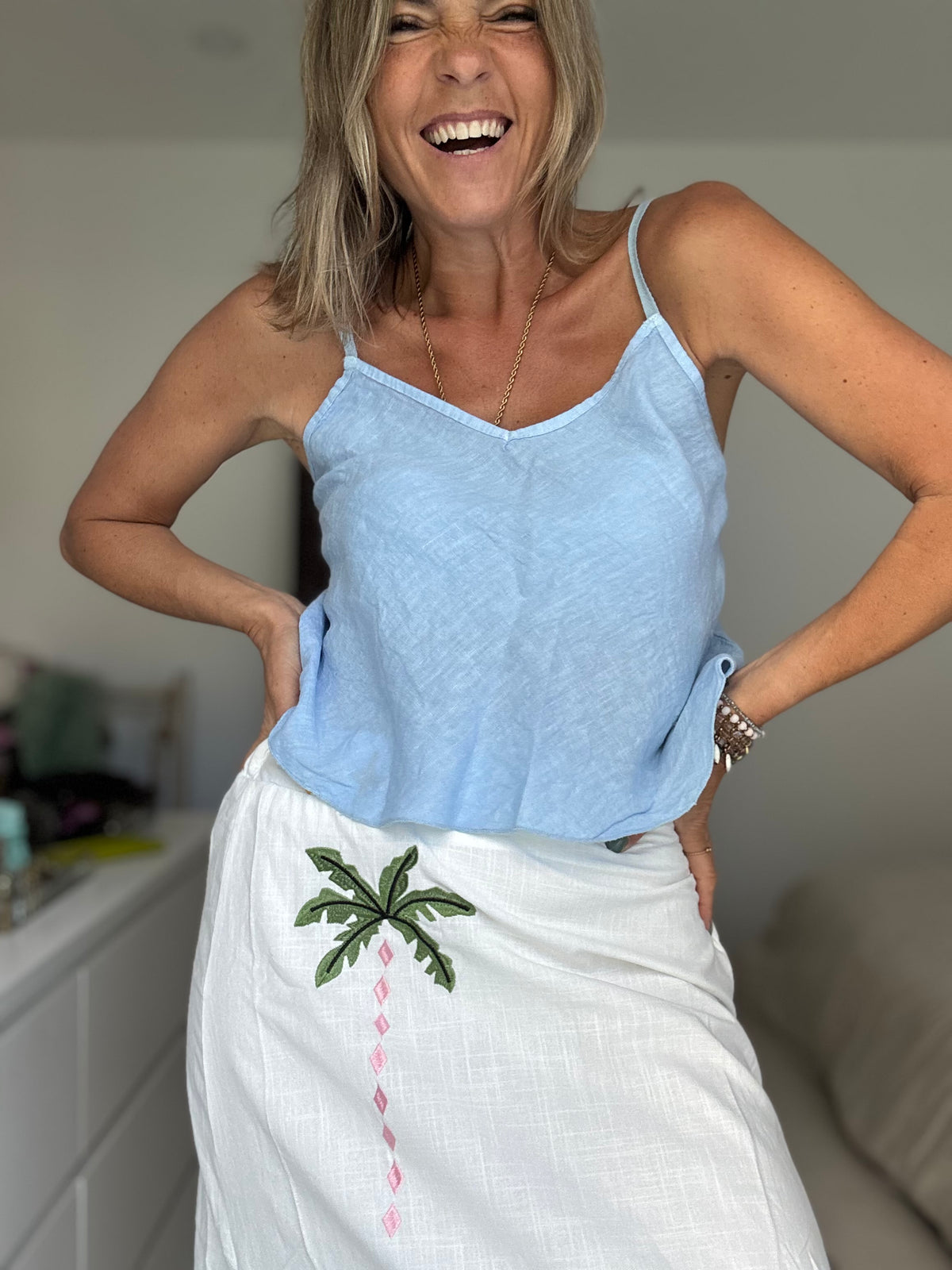 Básicos linho | Top