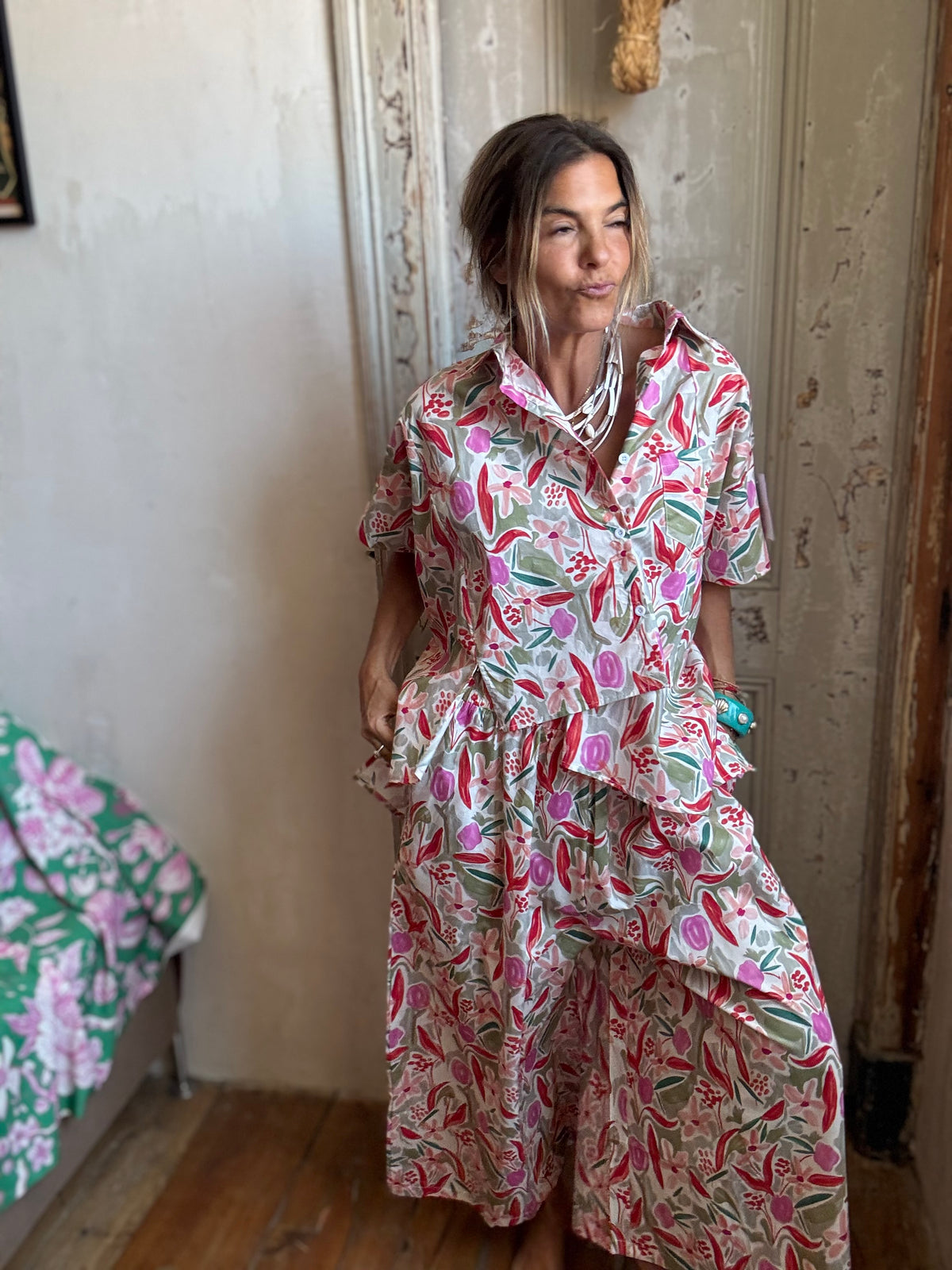 Pijama Street | conjunto calças camisa