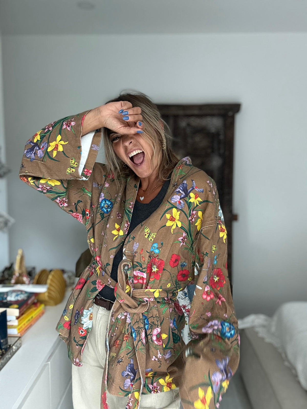 Floral | casaco Kimono