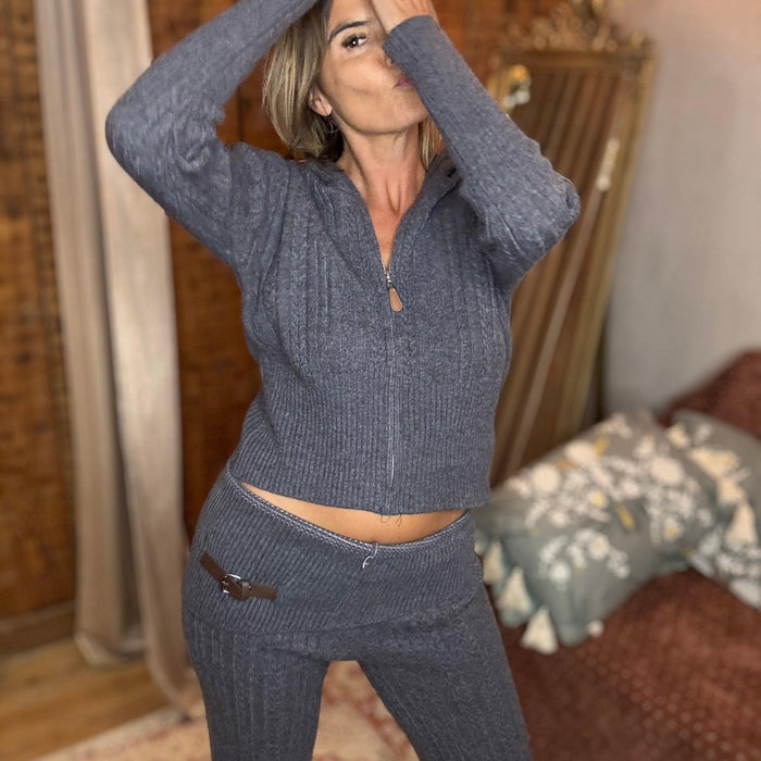 TE acredita | Conjunto casaco e calças