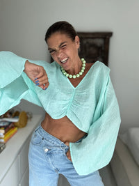 Cem linho | crop top