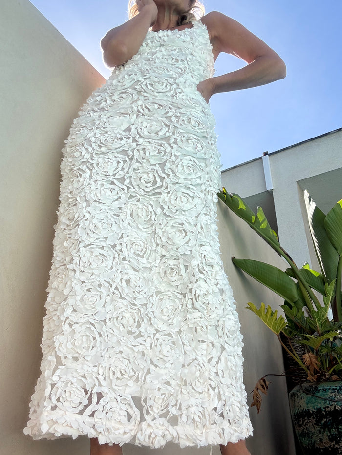 Vestido White lotus