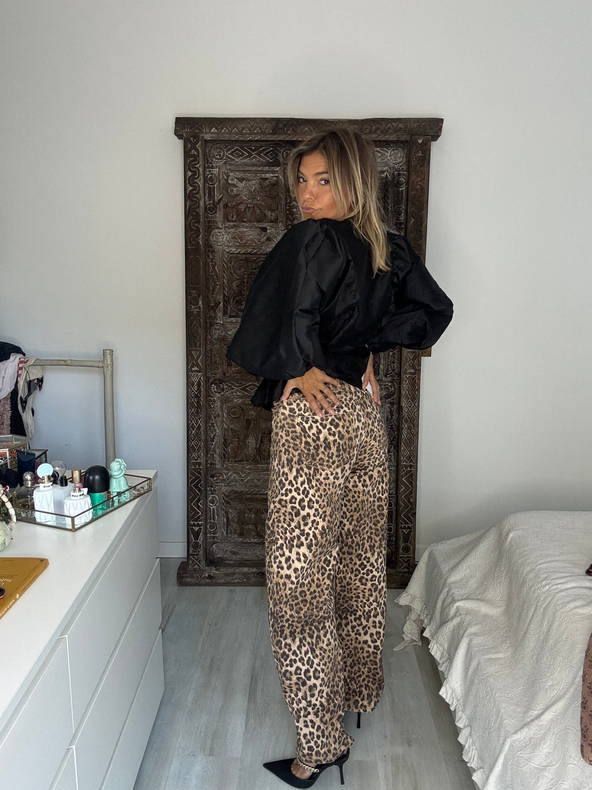 Tigresa camel | calças