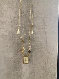 Escapulário estrela guia  | Colar