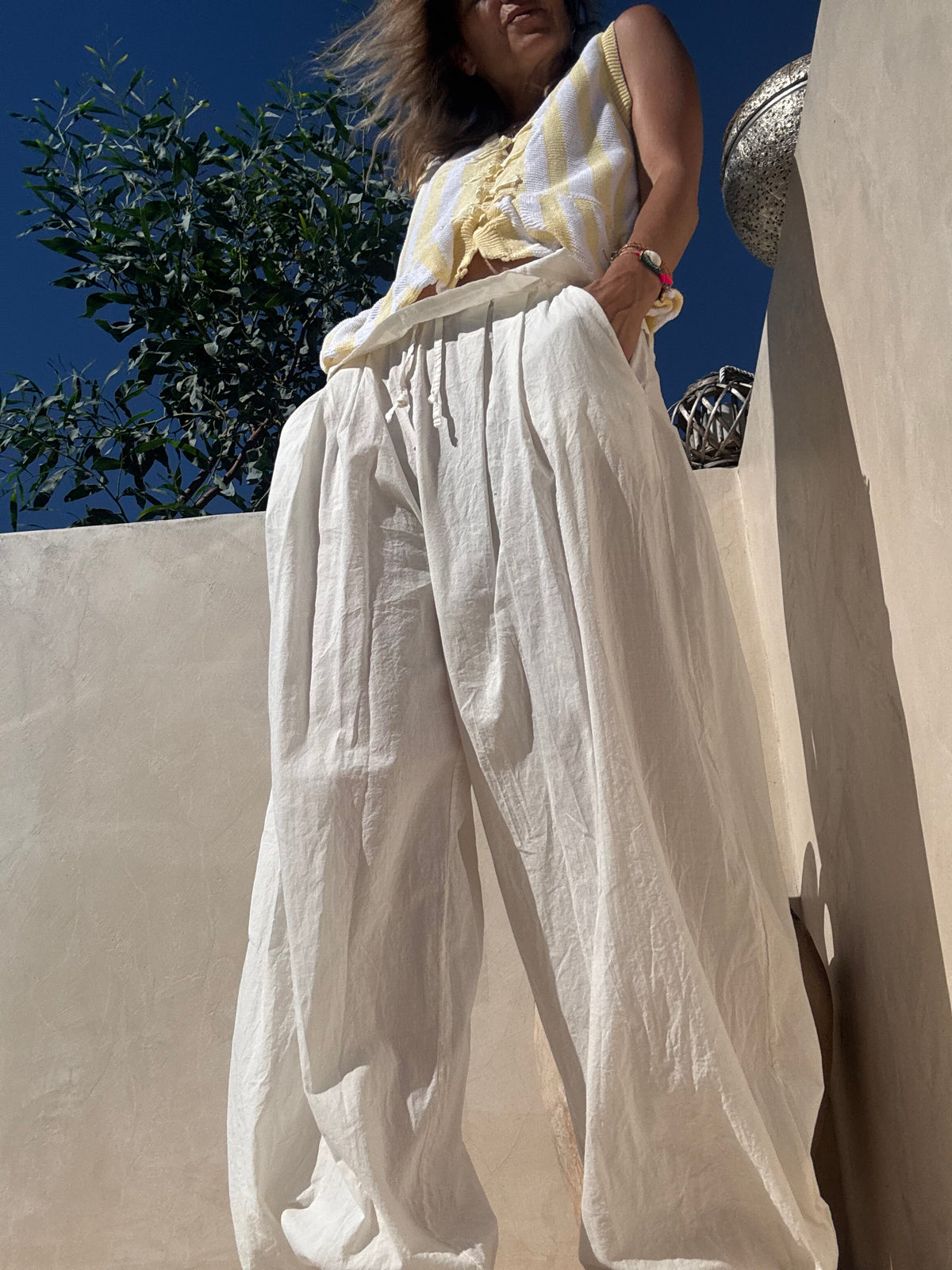 Greek pantalones | calças