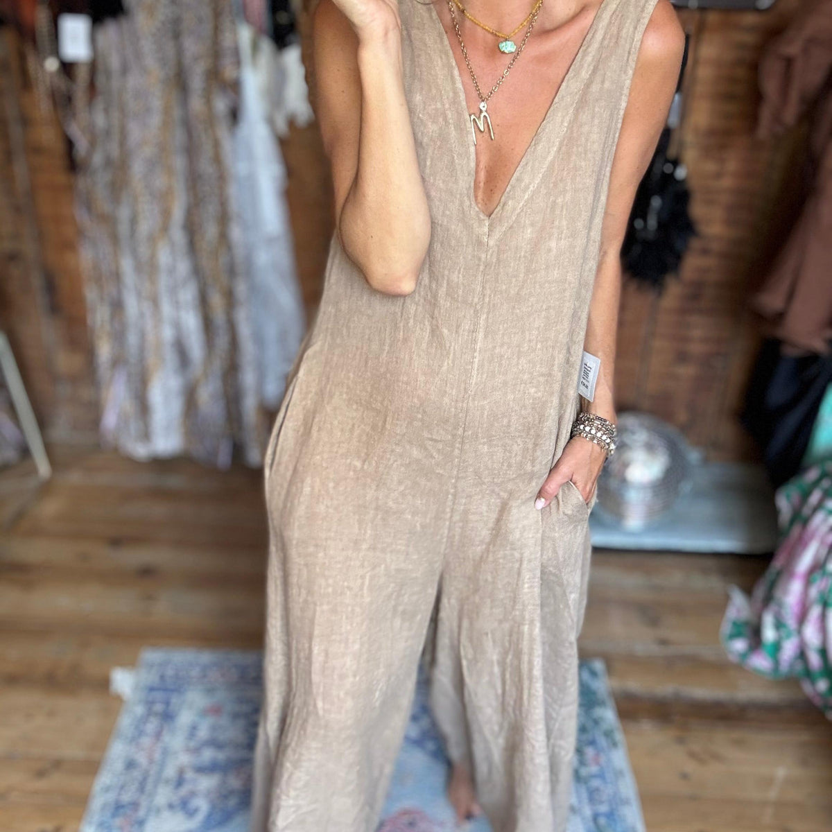 Linho jump | Jumpsuit