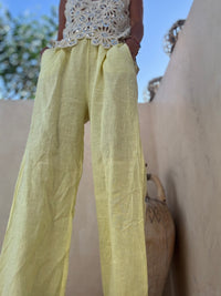 Cem linho | calças pantalones