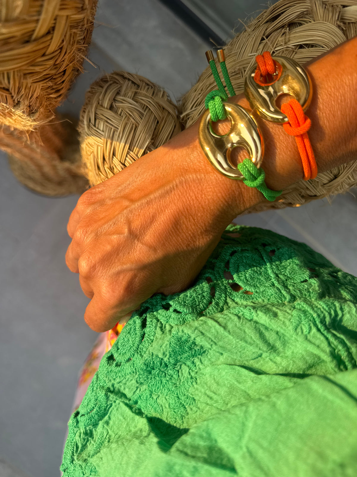 Pulseira botão