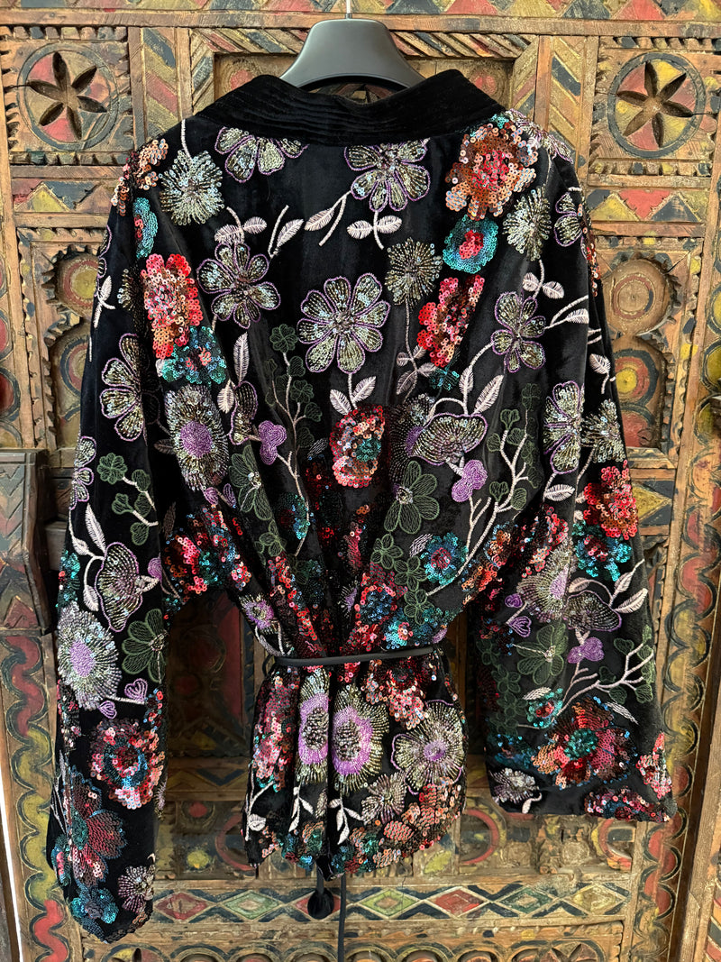 Velvet Bloom | Conjunto casaco e calças