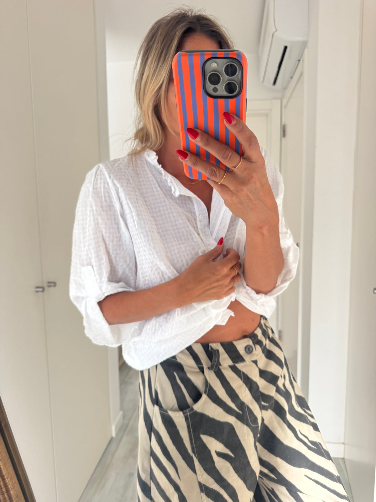 White | camisa