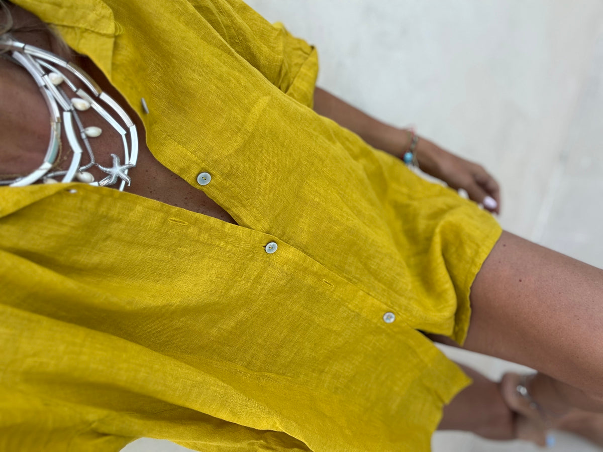 Cem linho | camisa oversized