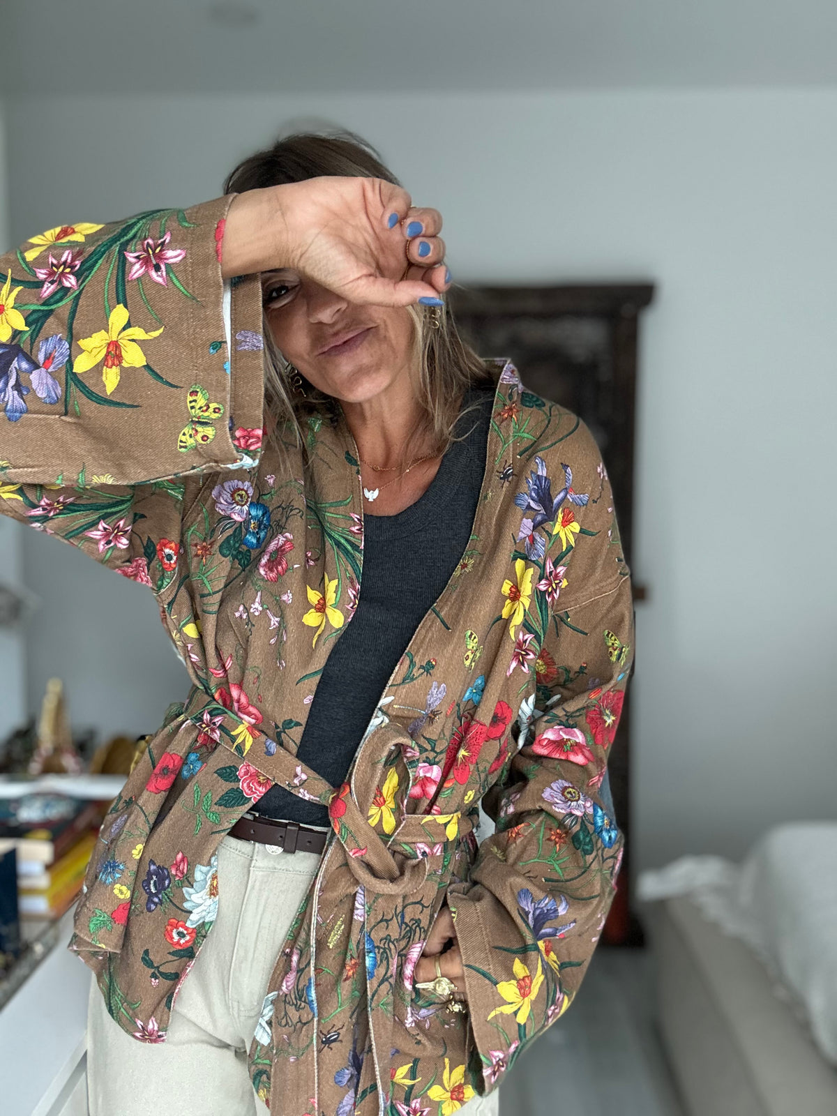 Floral | casaco Kimono