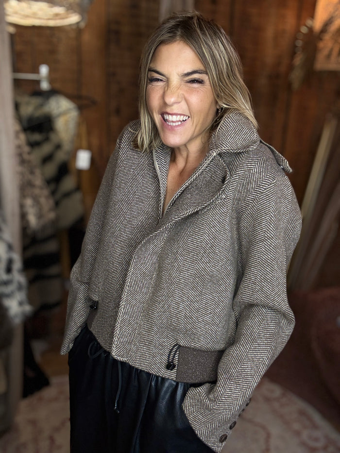 TE imprime | Casaco bomber