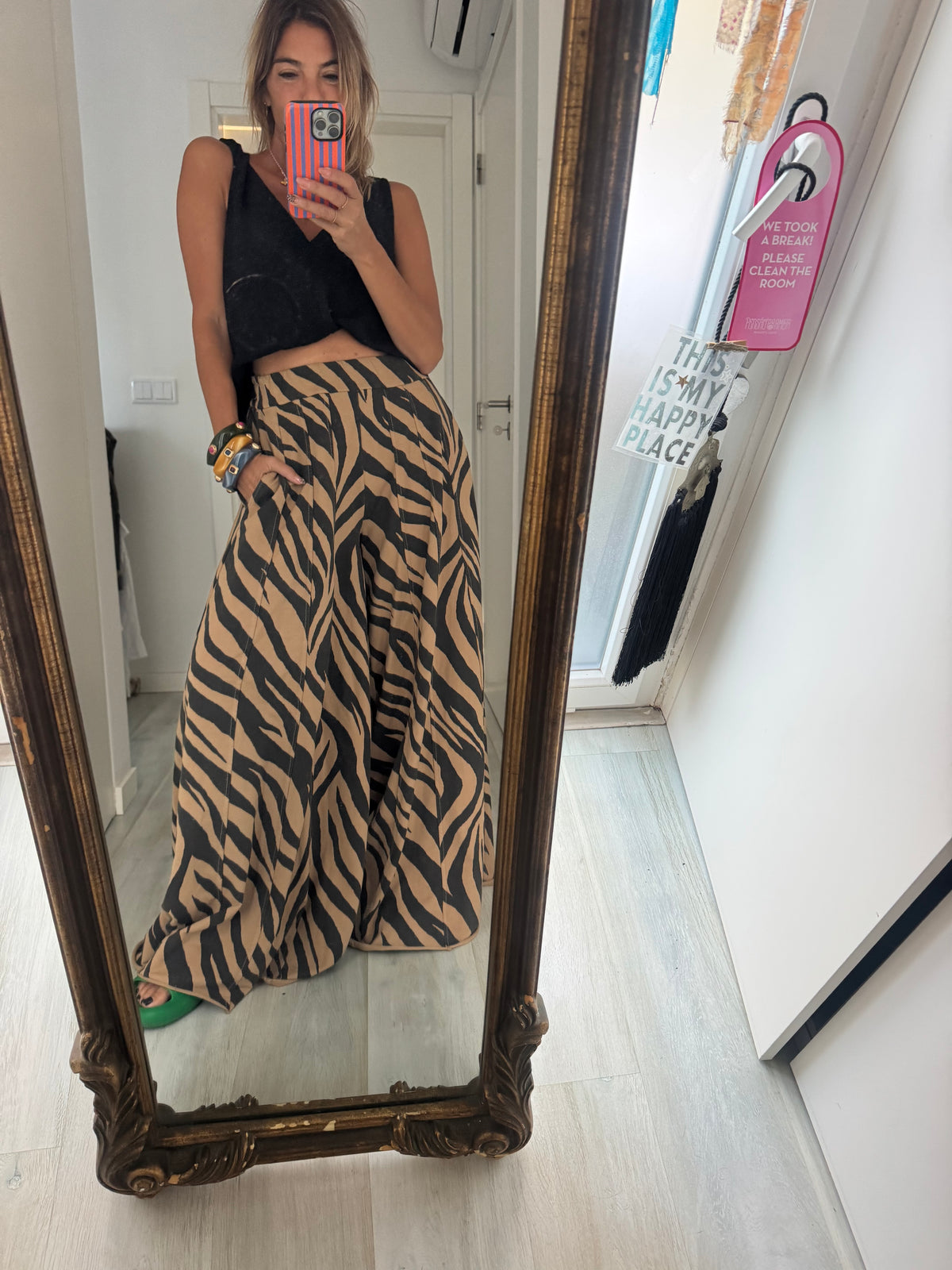 Pantalones zebra | Calças