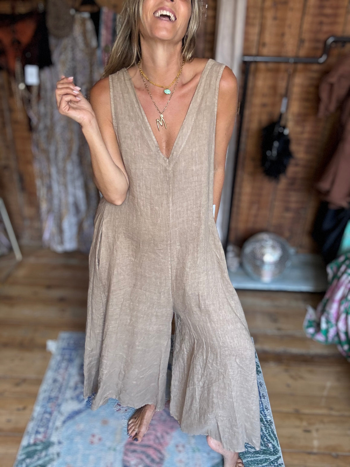Linho jump | Jumpsuit