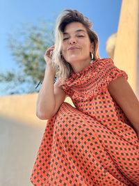 Laranja | vestido