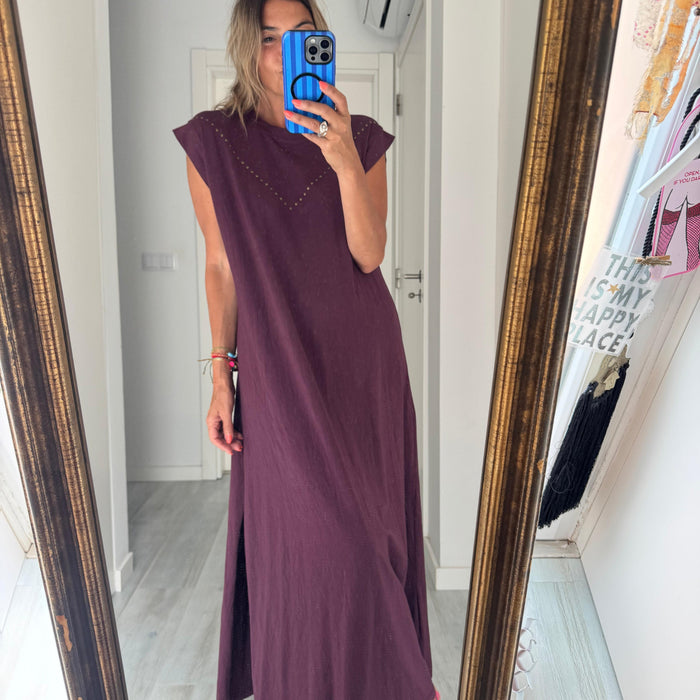 Ameixa  | vestido