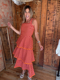 Vicky vestido folhos