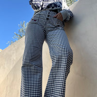 Vichy Blue | Calças