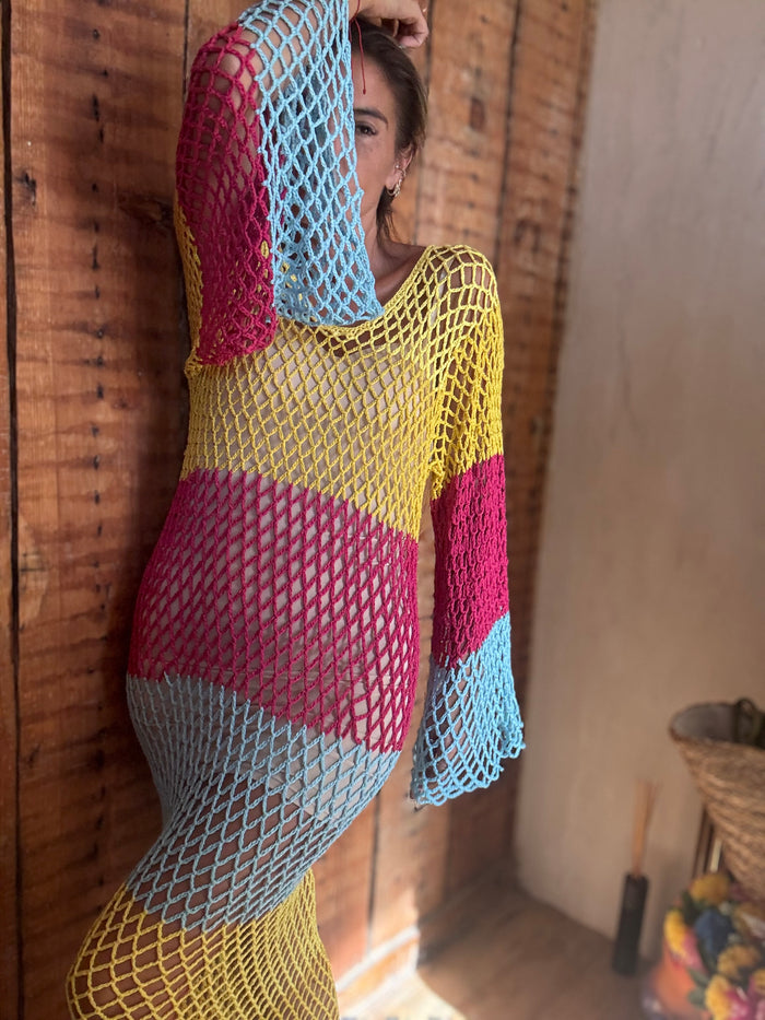 Sunshine | Vestido Crochê