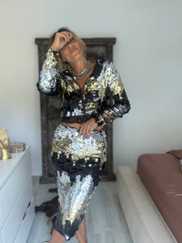 Glitter | top e saia