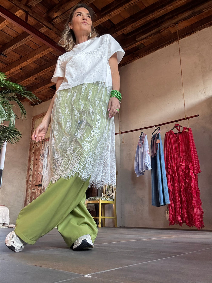 Layer |t-shirt longa