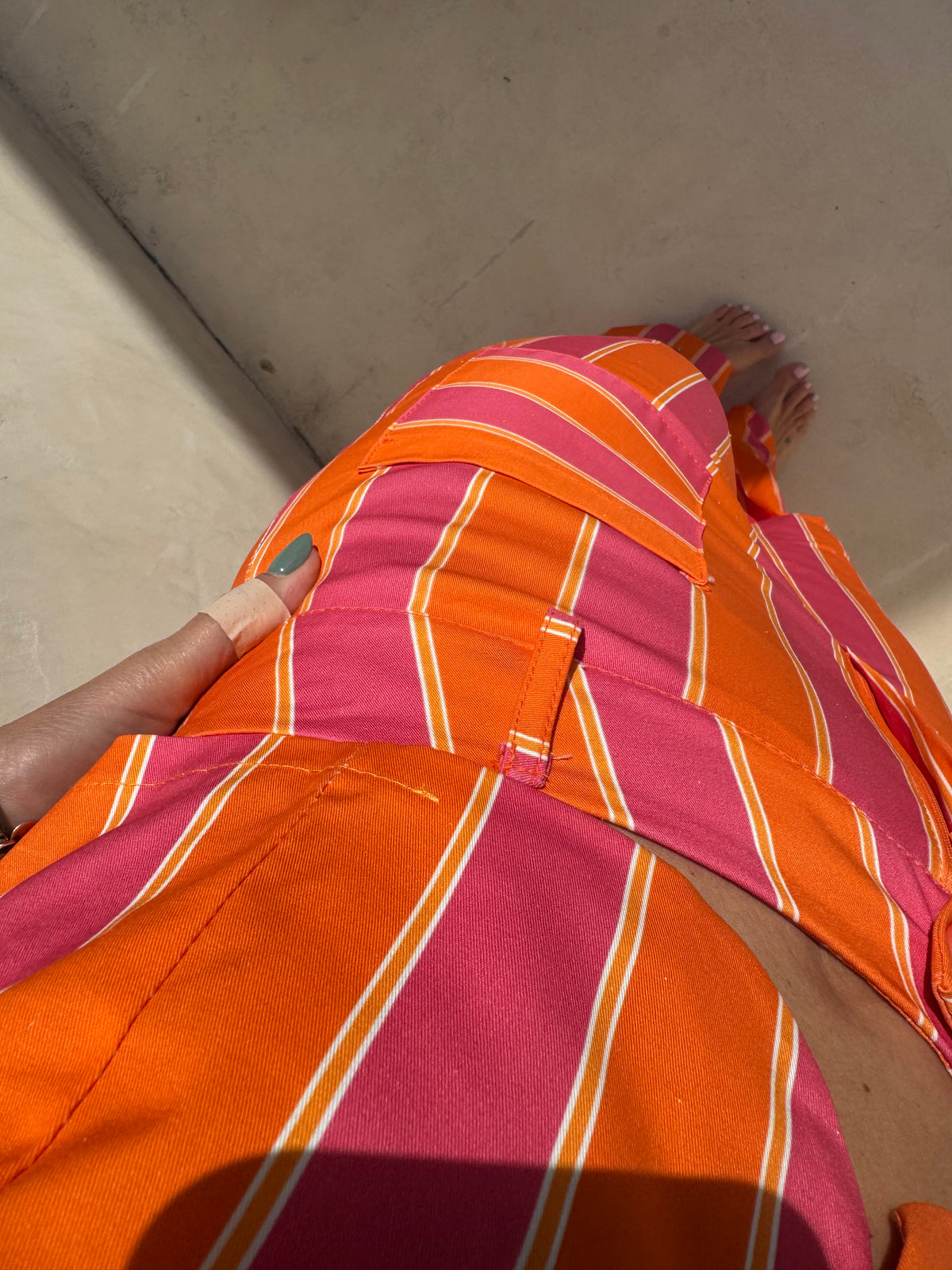 Santorini  | conjunto top e calças