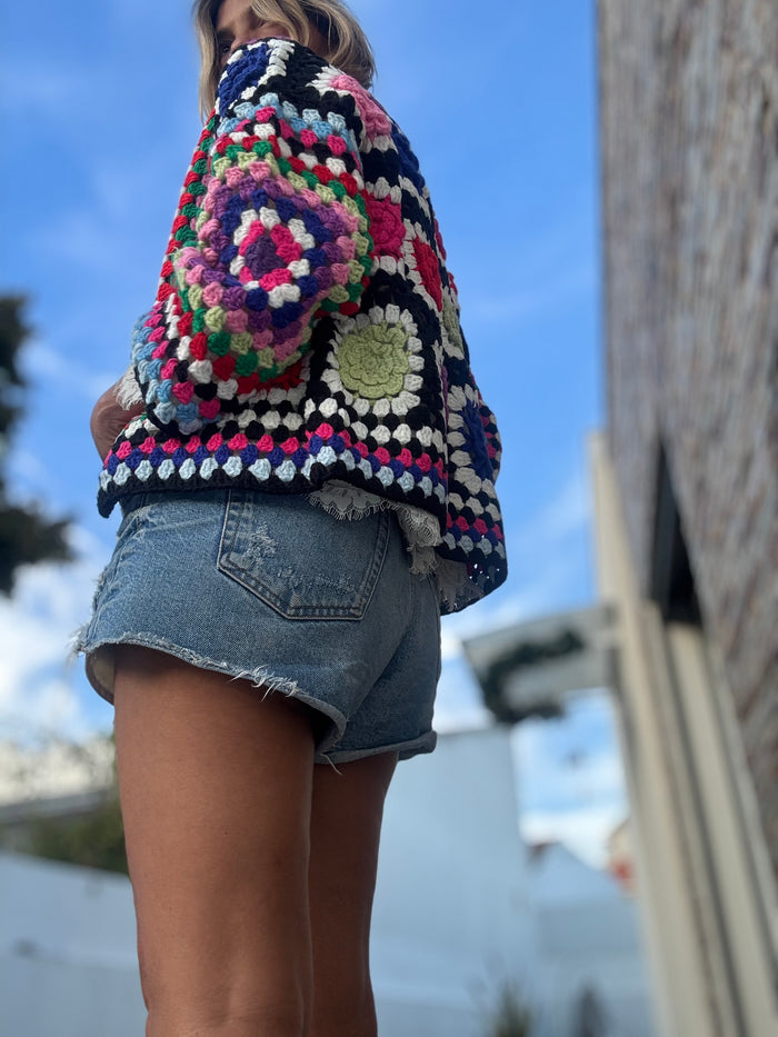 Colours croché | cardigan casaco
