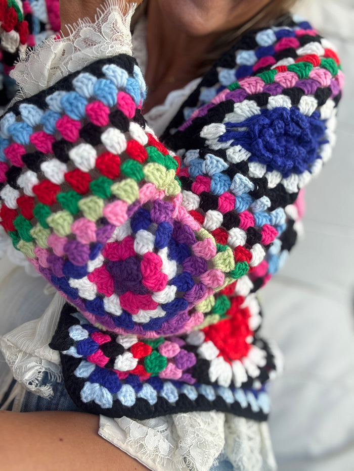 Colours croché | cardigan casaco