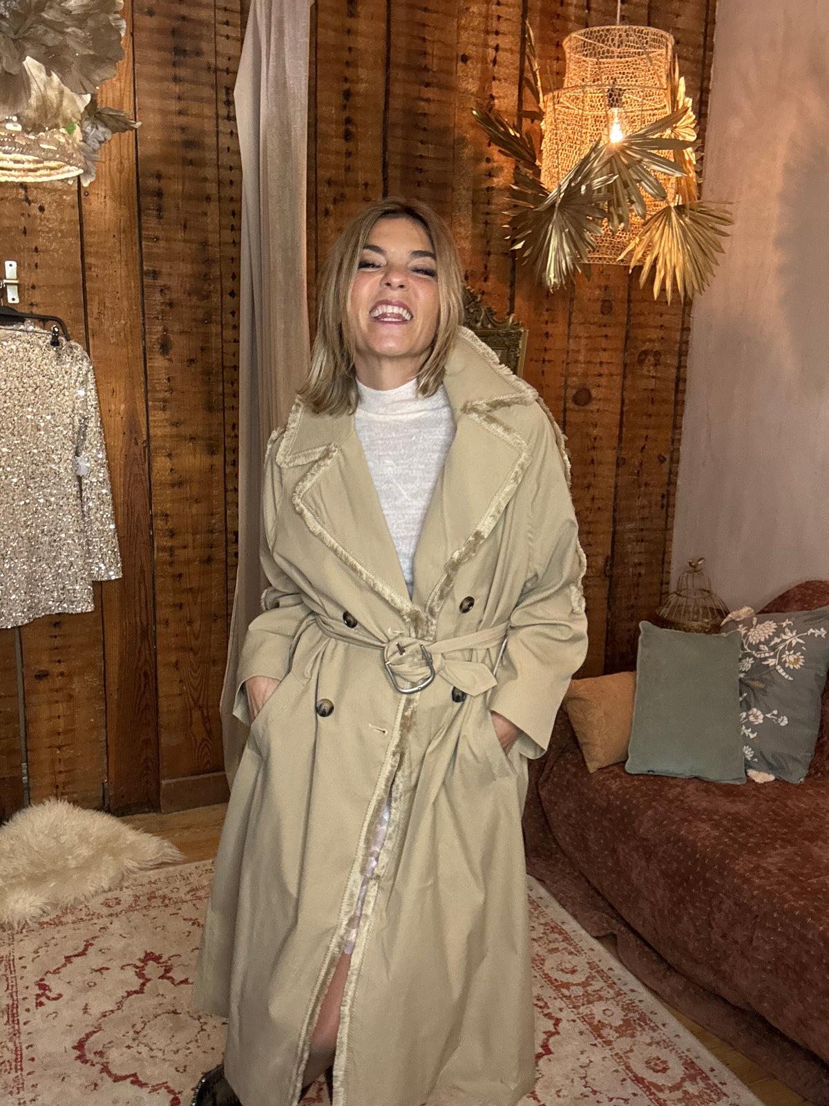 TE firma | Gabardina