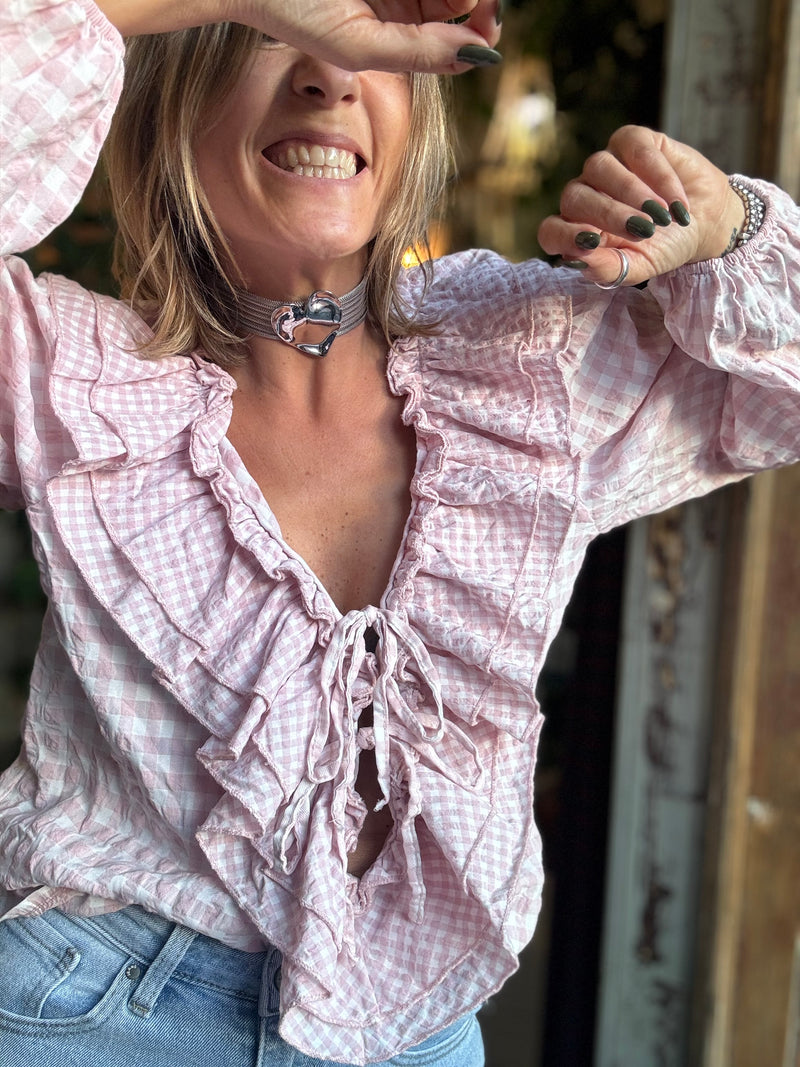 Sorriso | Blusa de Folhos