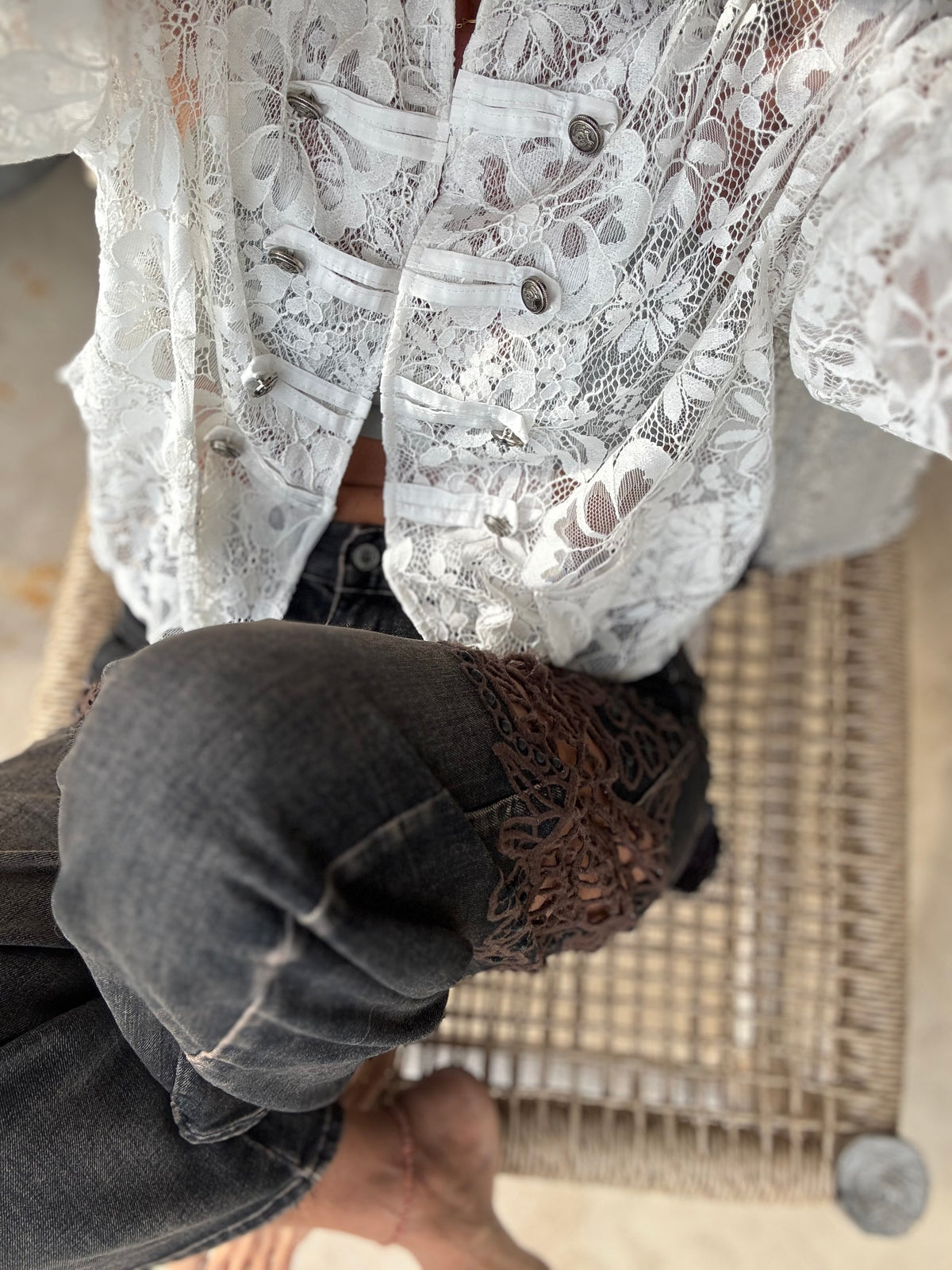 Napoleão lace | casaco jaqueta