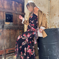 Flowers | Conjunto Top e Saia