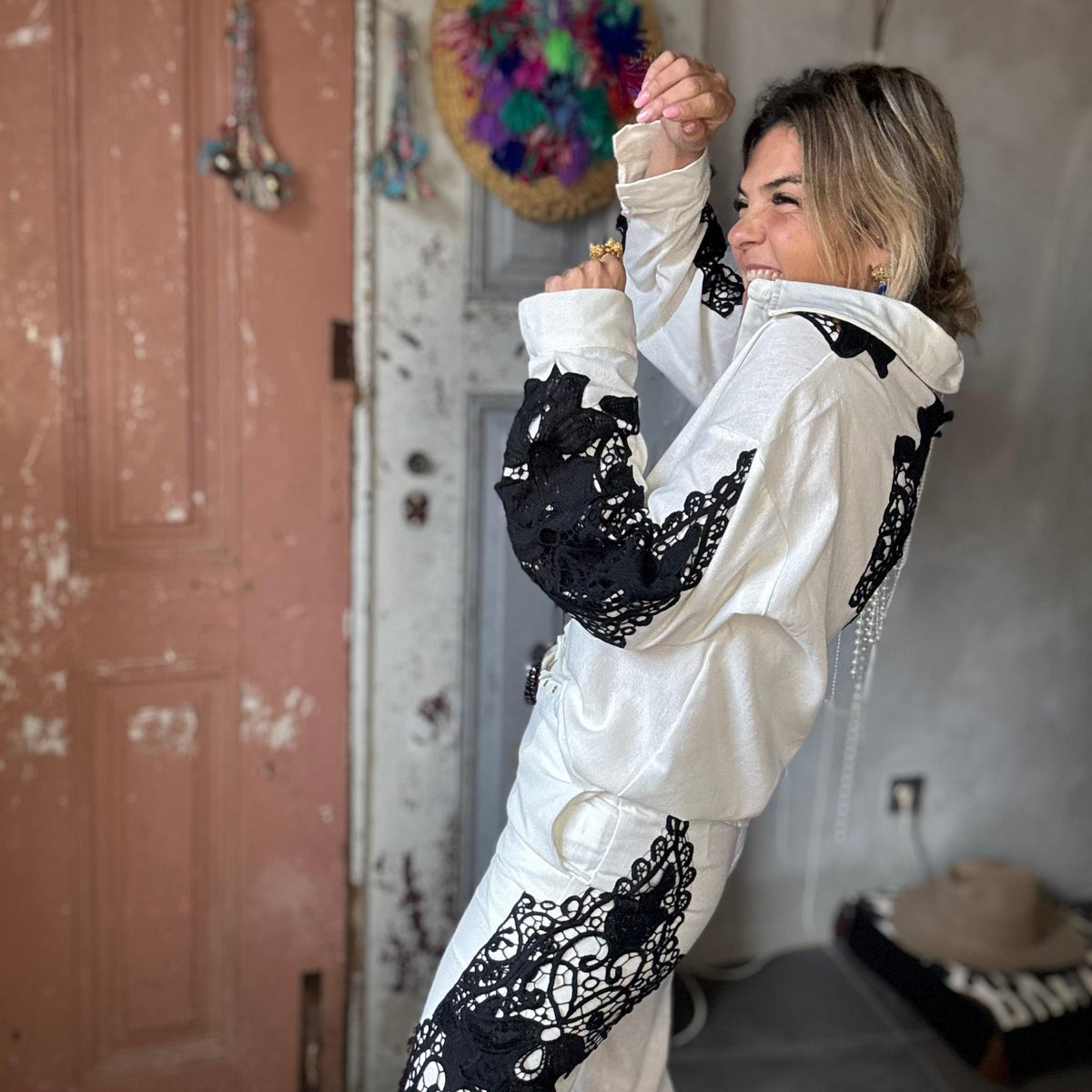 Sevilha Flor | Calças e Camisa