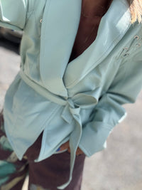 Aqua  | casaco