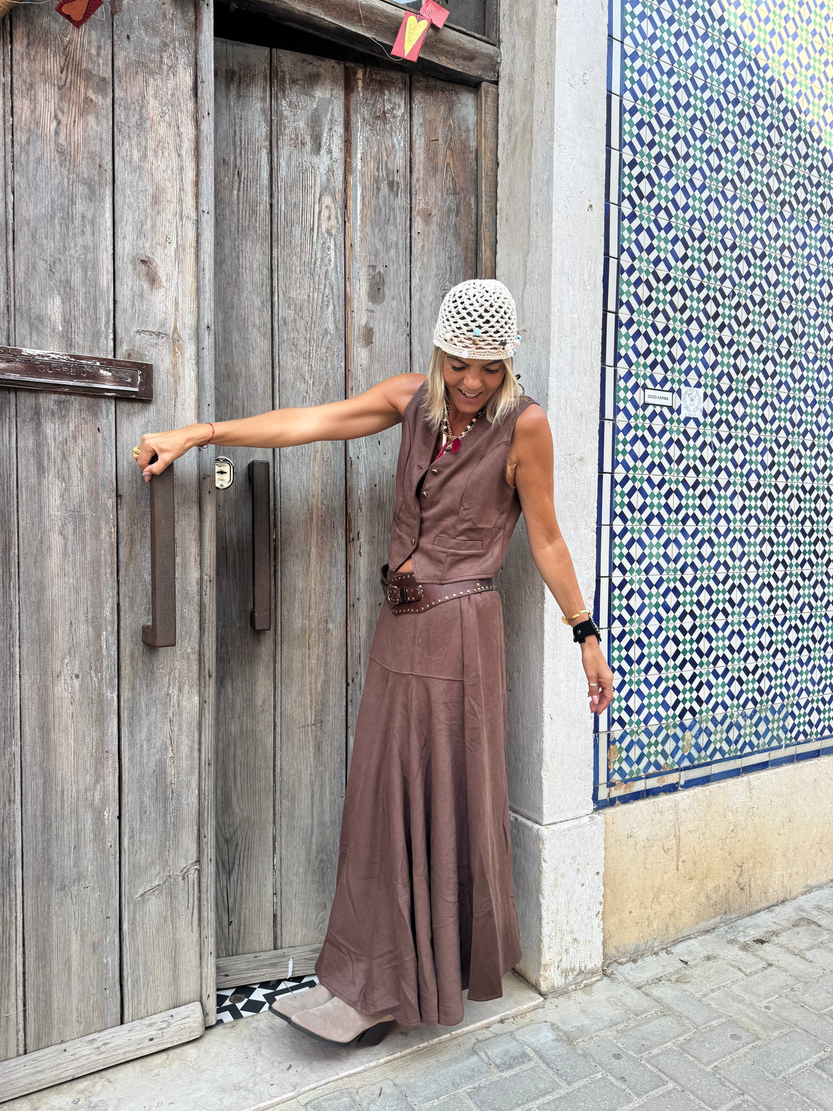Dusty | Conjunto Saia e Colete