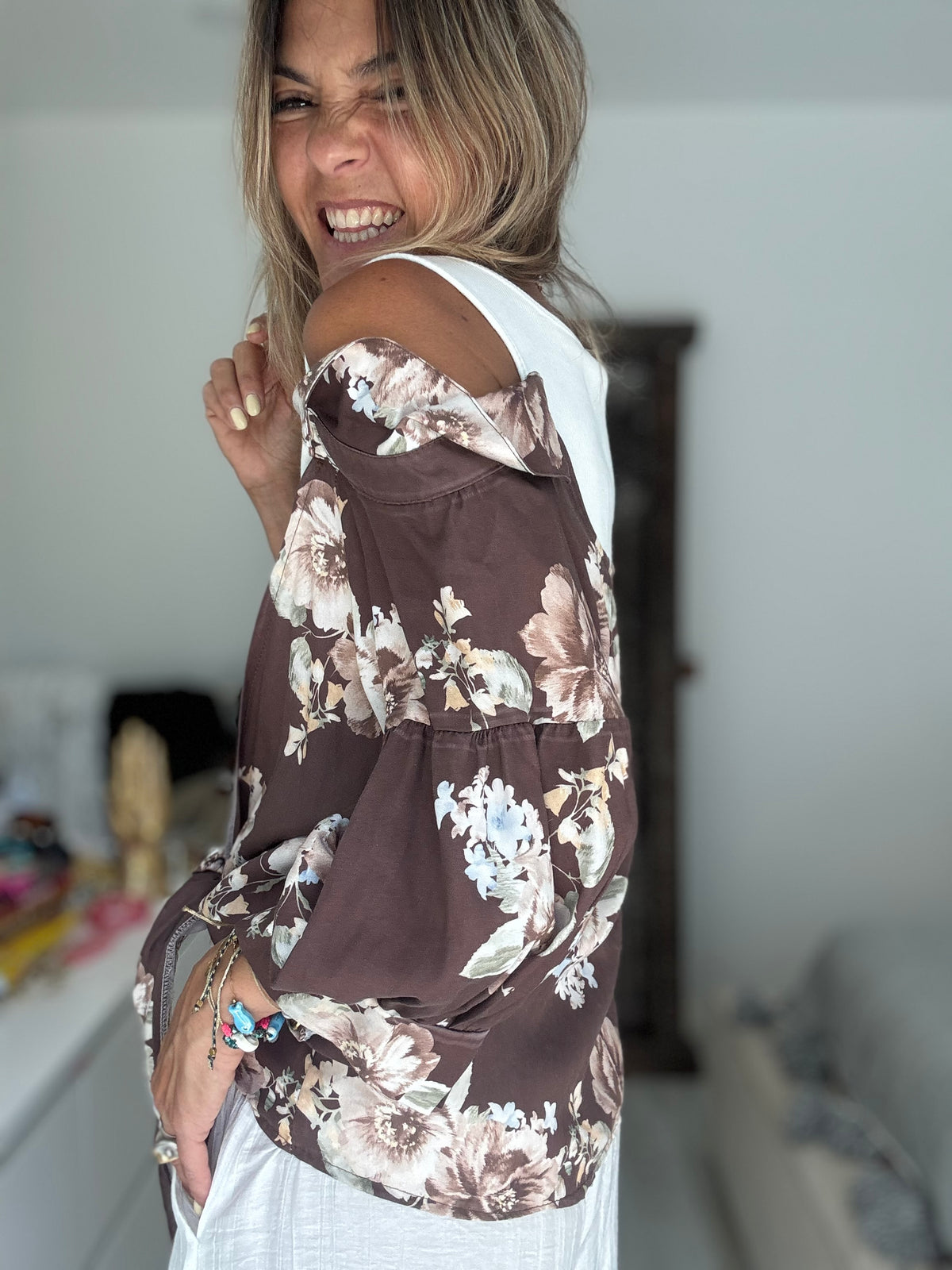 Muitas Flores  |  camisa dupla