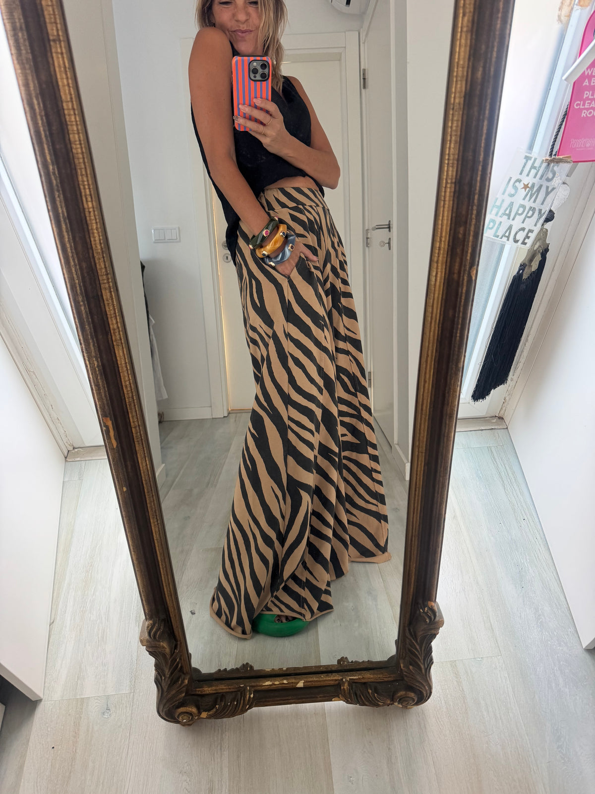 Pantalones zebra | Calças