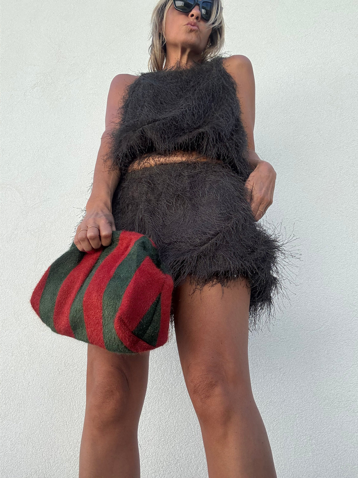 Miss grey | conjunto top e calções