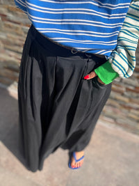 Black pantalones | calças