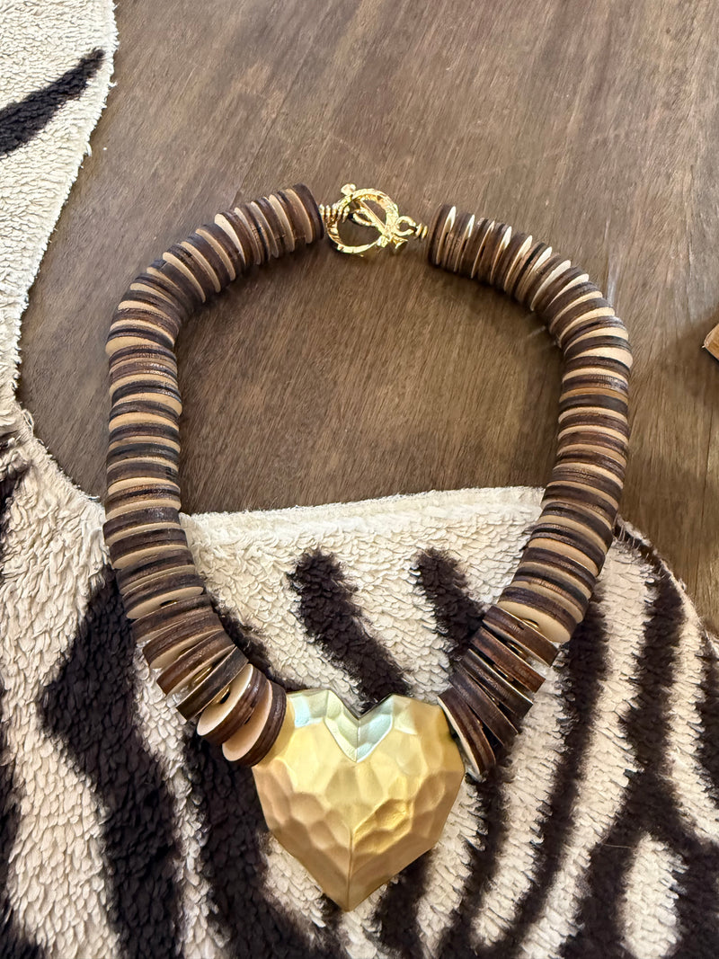 Wooden Love | Colar