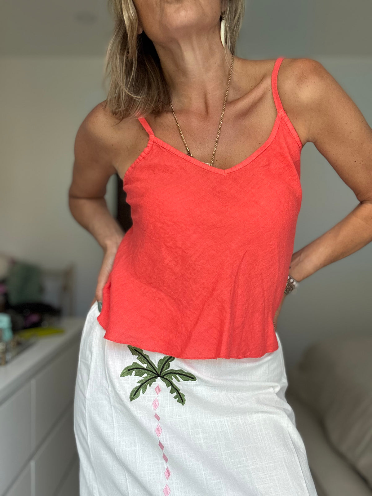 Básicos linho | Top