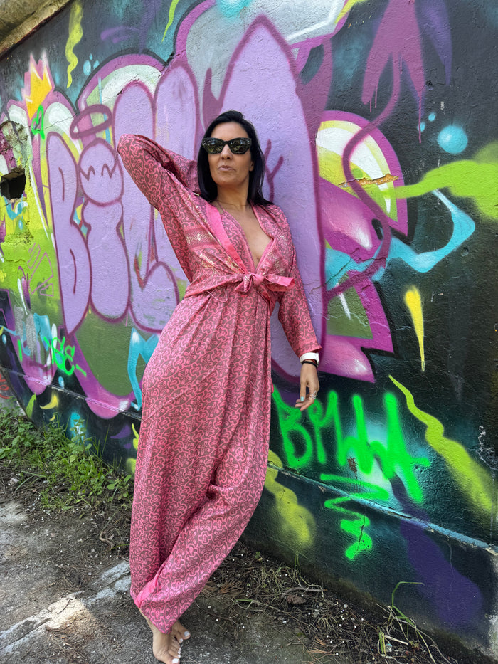 Jumpki 8 | Conjunto Kimono e Jumpsuit