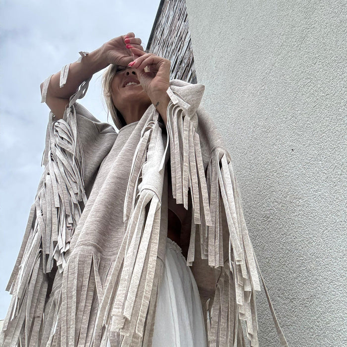 Fringes | poncho
