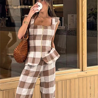 Vera | Conjunto top e calças