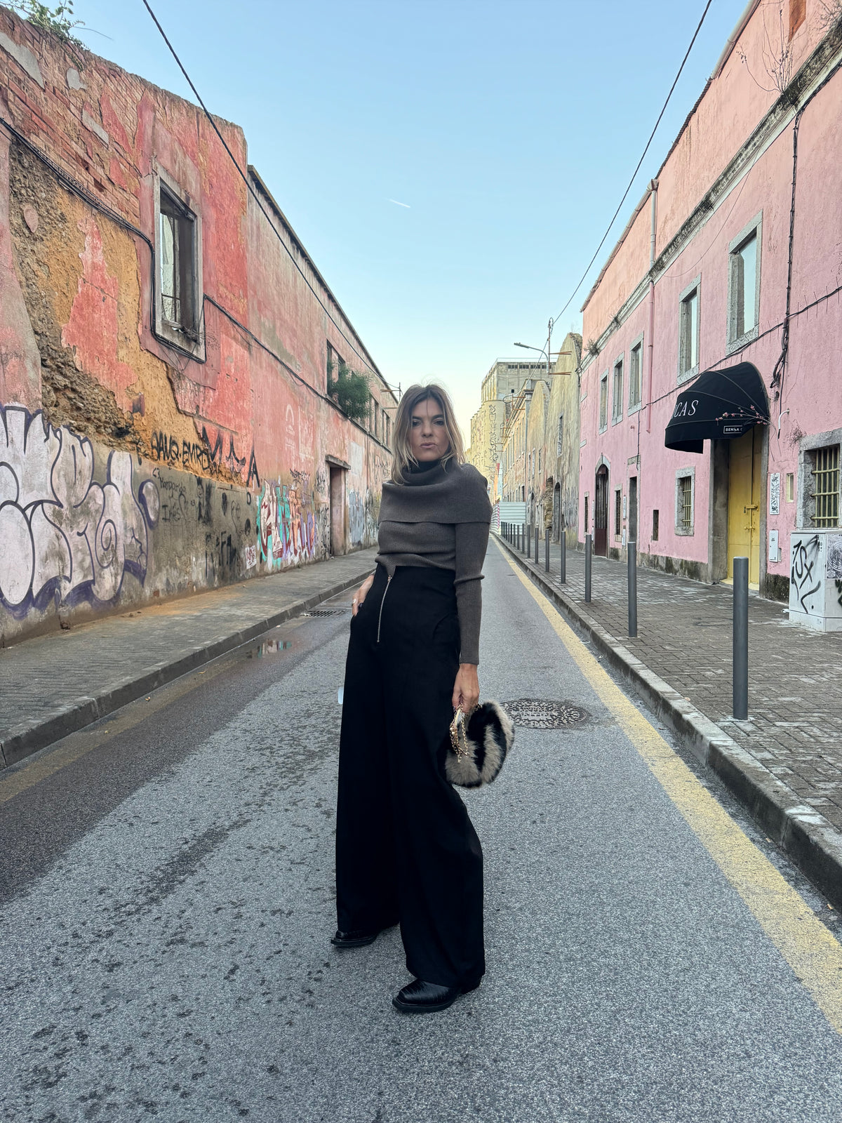 TE encontro | calças