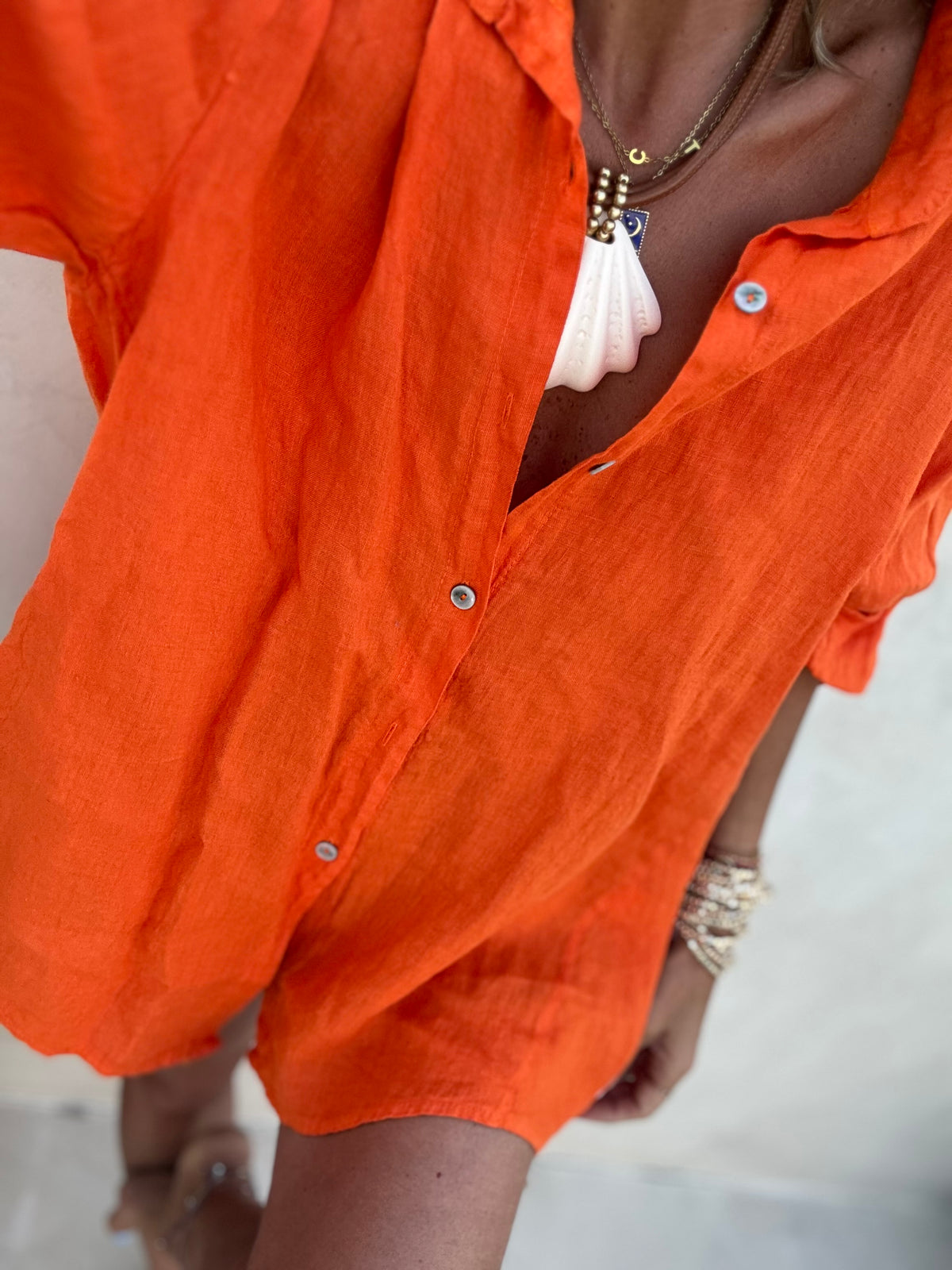 Cem linho | camisa oversized