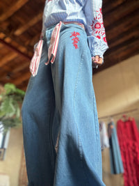 Red flowers | Calças